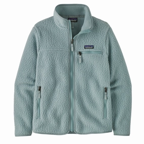 Patagonia Womens Retro Pile Jacket Thermal Blue Best Price Online Dont Miss Out