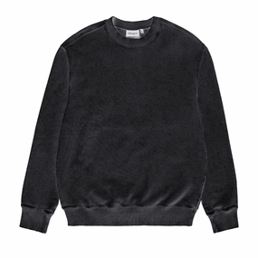 Surprise Discount Today Big Savings Alert Carhartt Wip Mosby Script Sweat Black