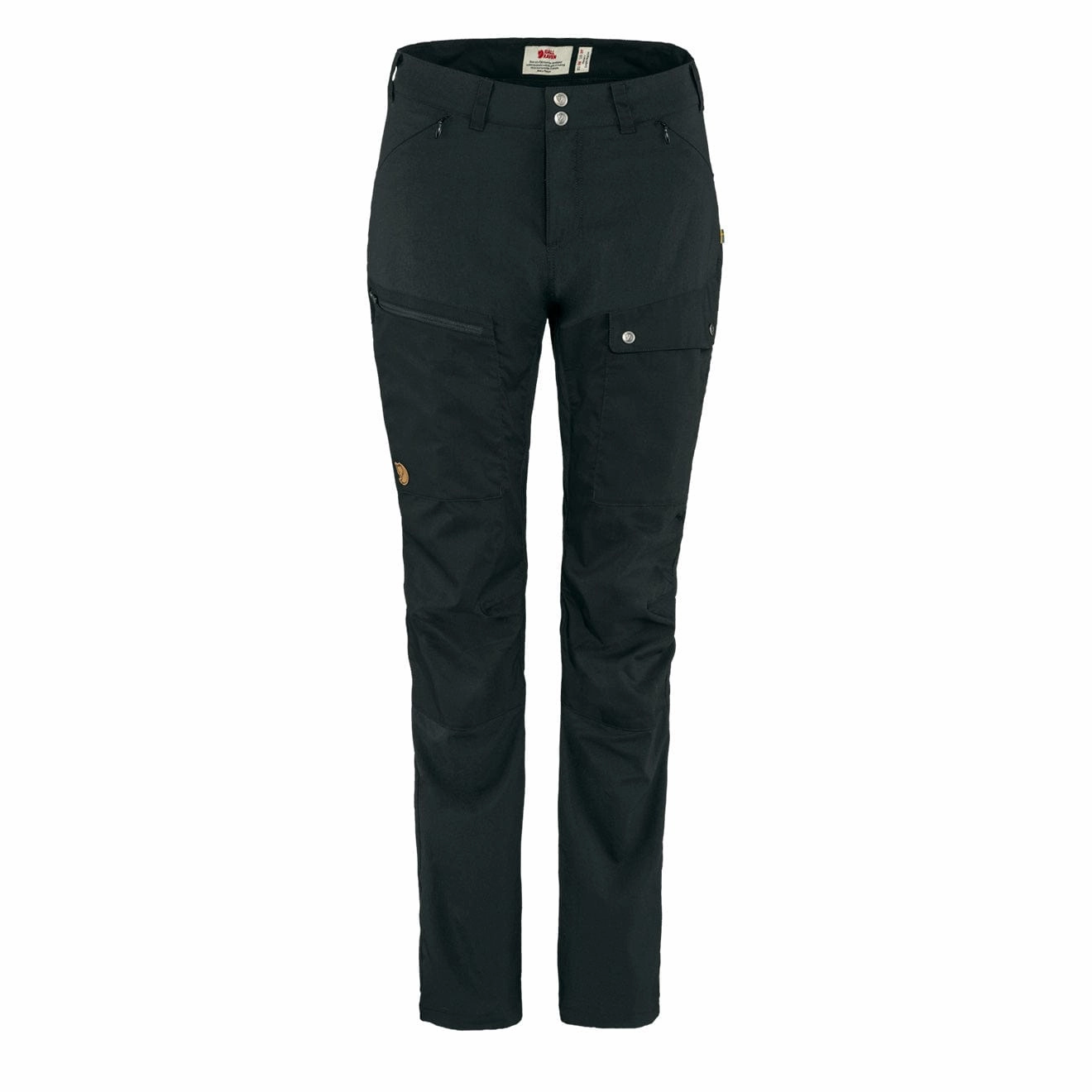 Fjallraven Womens Abisko Midsummer Trousers Short Leg Black Limited Time Sale