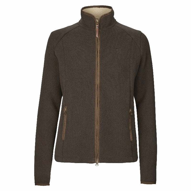Harkila Sandhem Sherpa Ladies Fleece Jacket - Demitasse Brown Flash Deal Today