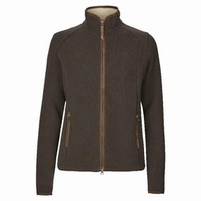 Harkila Sandhem Sherpa Ladies Fleece Jacket - Demitasse Brown Flash Deal Today