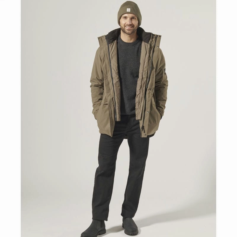 Big Savings Today Deal of the Day Musto Marina 3 In 1 Mens Waterproof Parka Jacket - Crocodile