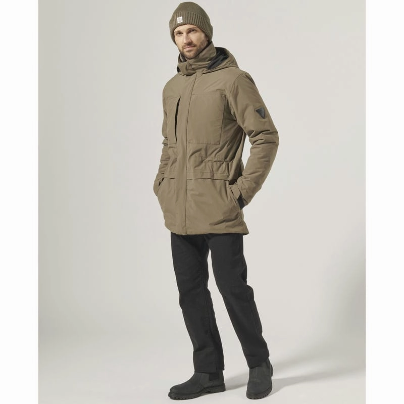 Musto Marina 3 In 1 Mens Waterproof Parka Jacket - Crocodile Online Exclusive Offer