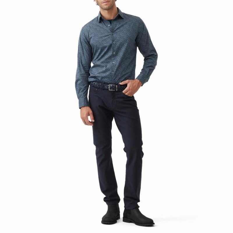 Trendy Picks Today Mega Online Discount Rodd & Gunn Bellmount Mens Shirt - Indigo