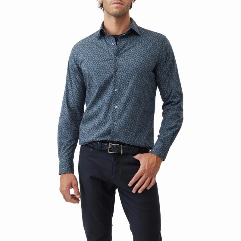 Dont Miss These Savings Perfect Gift Sale Rodd & Gunn Bellmount Mens Shirt - Indigo
