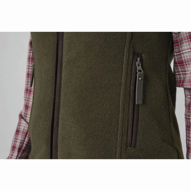 Seeland Woodcock Ivy Ladies Fleece Gilet - Pine Green Melange Dont Wait Save Today