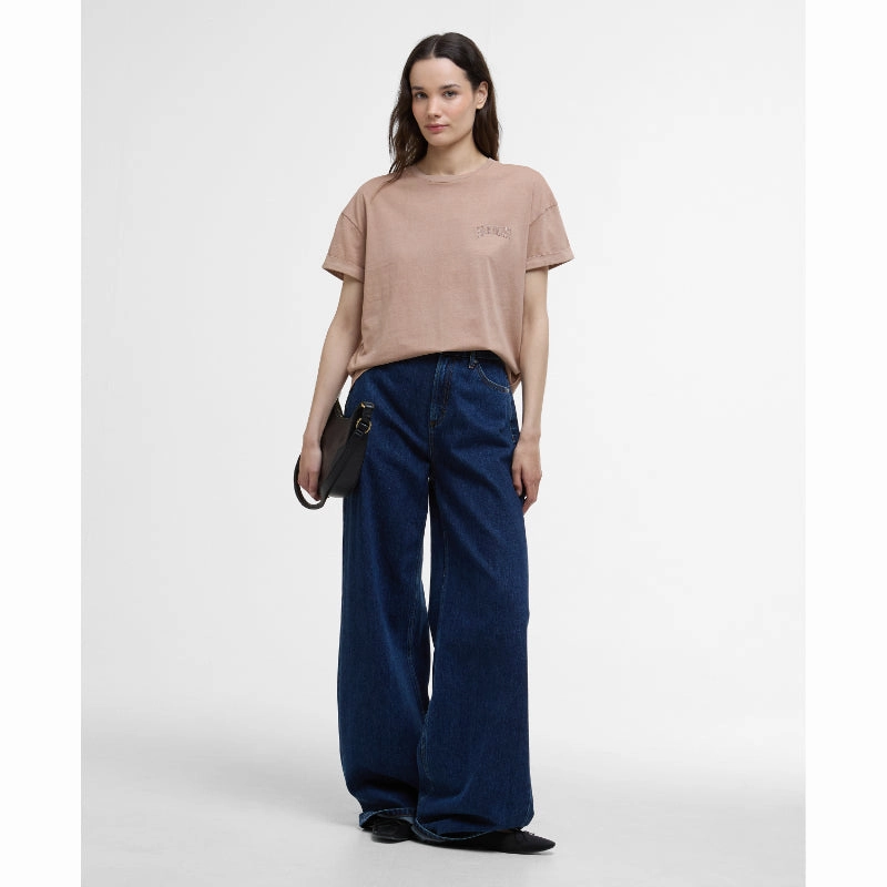 Barbour Sandgate Ladies T-Shirt - Praline MustHave Gift Ideas Grab It Now