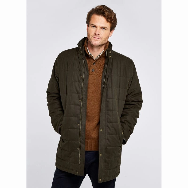 Price Slash Today Best Seller Discount Dubarry Cashel Mens Quilted Jacket - Verdigris