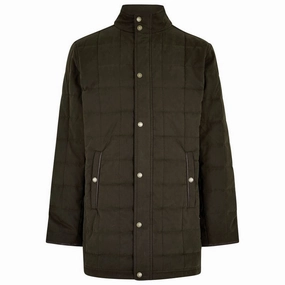 Dubarry Cashel Mens Quilted Jacket - Verdigris Flash Deal Alert Perfect Gift Sale