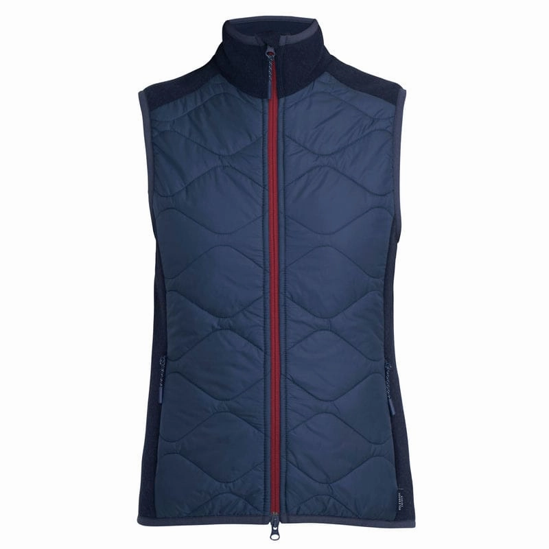 Holebrook Rakel Windproof Ladies Gilet - Navy/Raspberry Shop the Savings Now