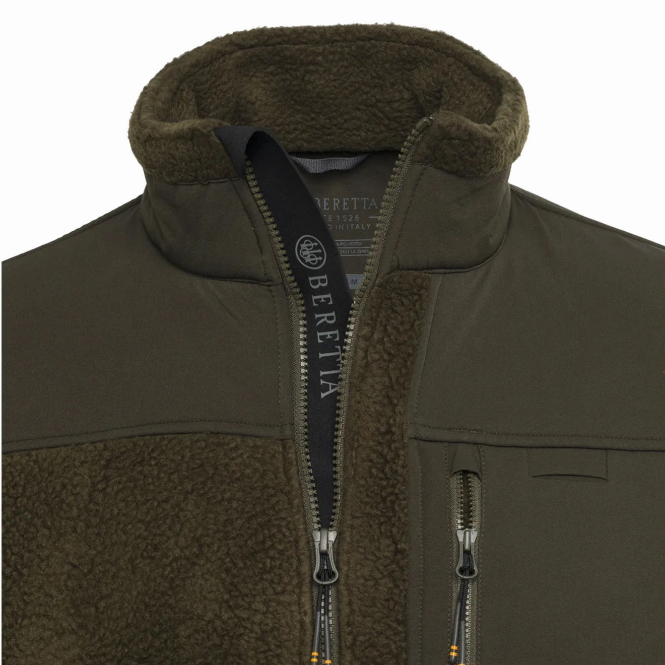 Beretta Halifax Sherpa Fleece Jacket Green Moss Daily Hot Deal