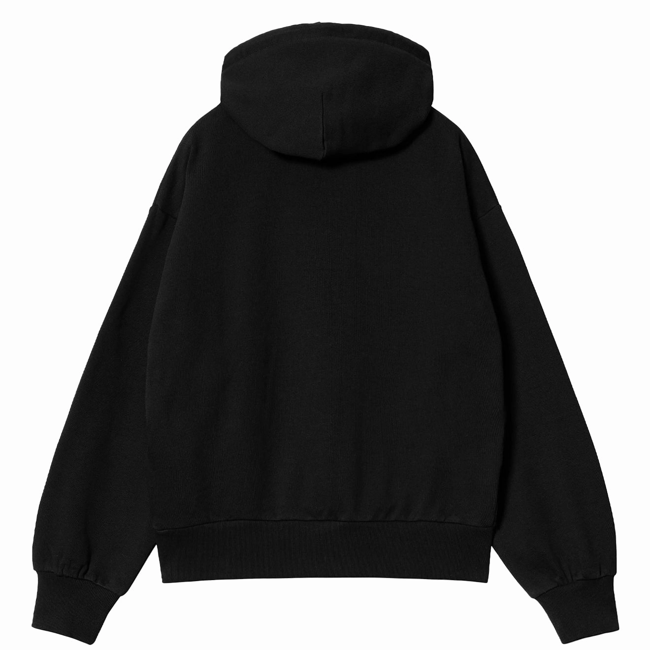 New Arrival Discount Carhartt Wip Womens Hooded Casey Sweatshirt Black / Silver