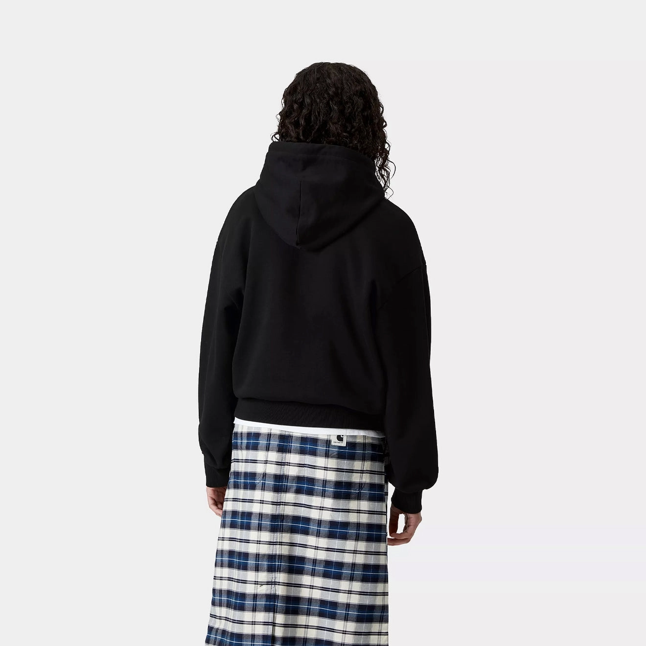 EndofWeek Deals Carhartt Wip Womens Hooded Casey Sweatshirt Black / Silver