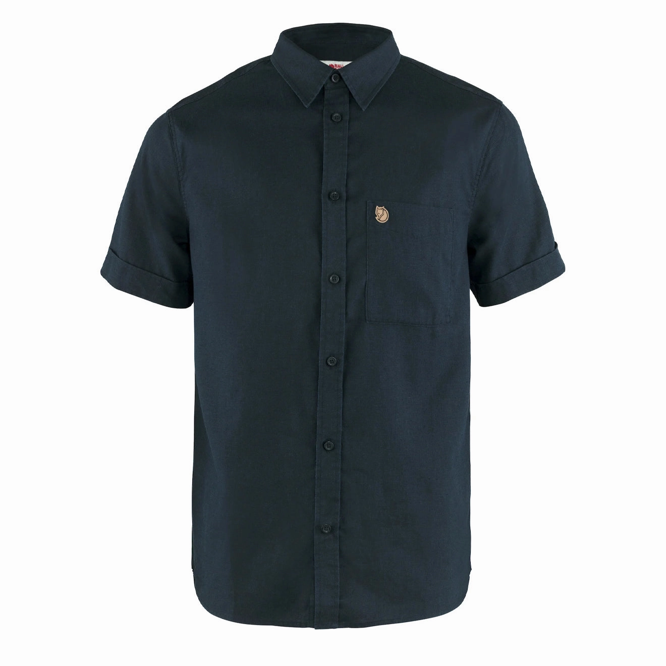 Fjallraven Ovik Travel Shirt Ss Dark Navy Limited Time Discount