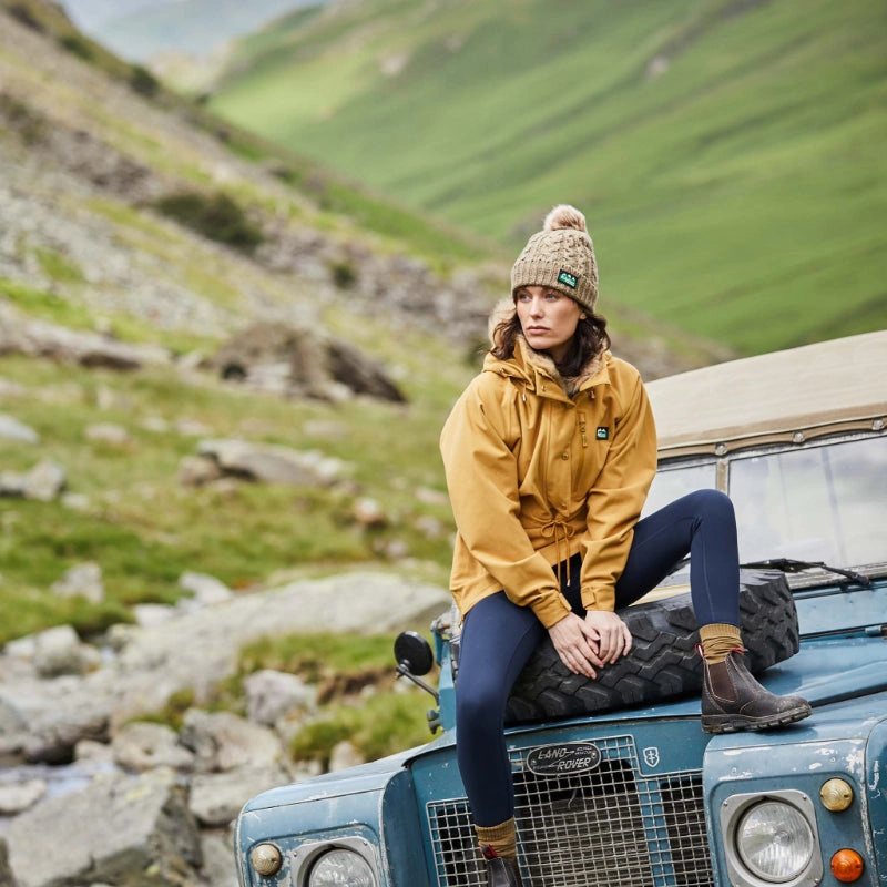 Special Steal Event Shop Grab Offer Ridgeline Monsoon Nordic Waterproof Ladies Smock - Ochre
