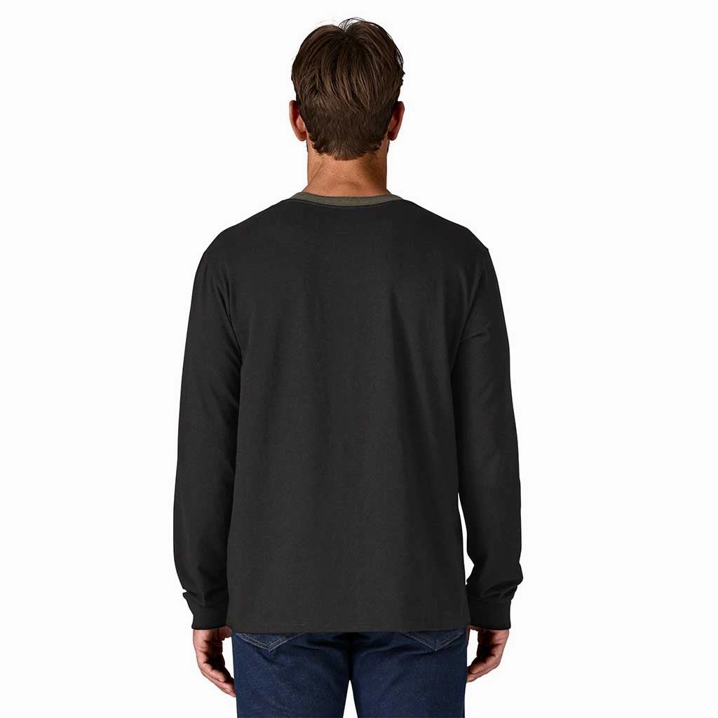 Shop Sticker Pocket Longsleeve Responsibili-Tee | Men'S Save Big Online Deal Frenzy Today