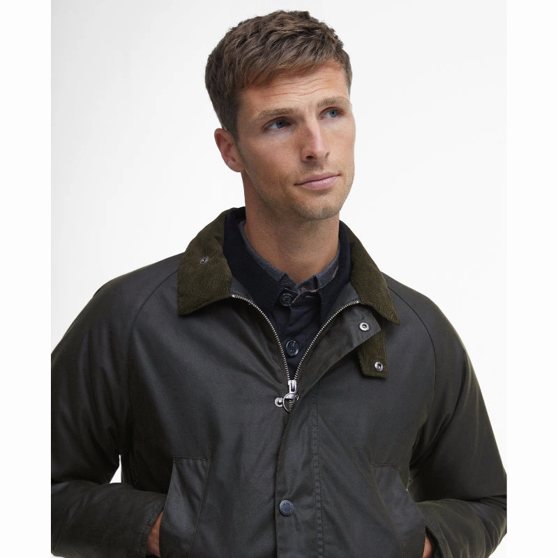 Limited Stock Hot Deal Deal Frenzy Today Barbour Cordale Mens Wax Jacket - Fern