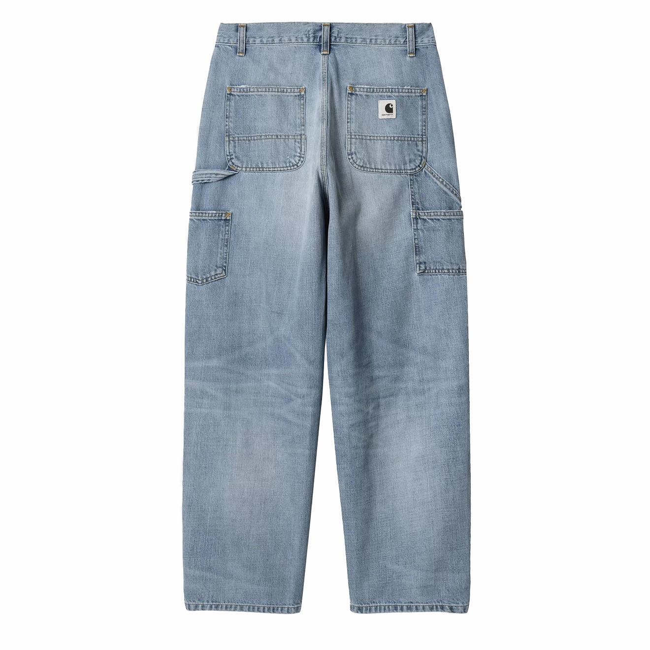 Dont Wait Save Today Online Exclusive Deal Carhartt Wip Womens Brandon Double Knee Pant Blue Burst Washed