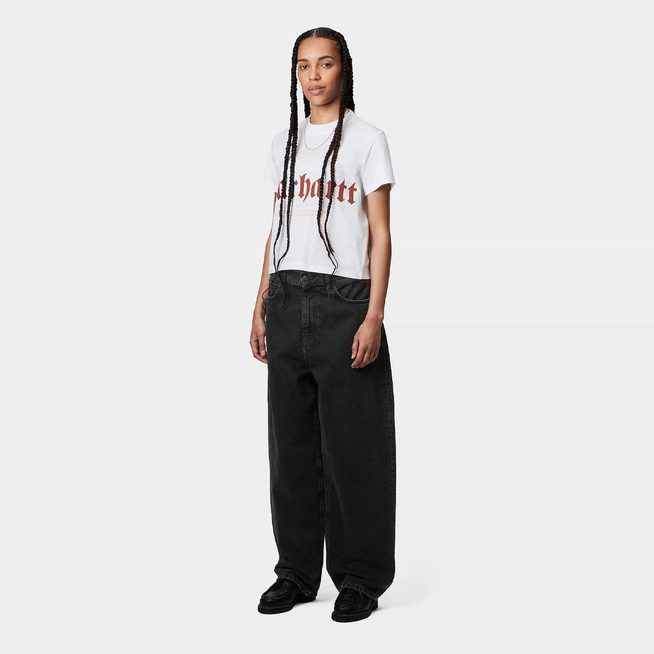 Carhartt Wip Womens Brandon Pant Black Stone Washed Special Steal Event