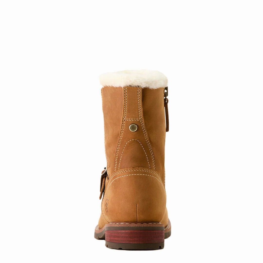 Ariat Womens Savannah Sherpa Waterproof Carmel Tan Shop Hot Deals