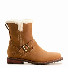 Ariat Womens Savannah Sherpa Waterproof Carmel Tan Shop Save Today Flash Deal Today