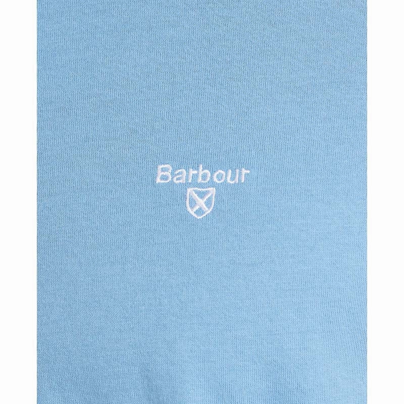 Barbour Essential Sports Mens T-Shirt - Blue Grab Todays Deal