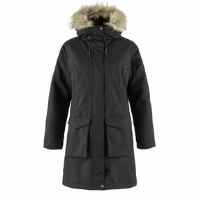 Save More Online Gift Ideas Galore Fjallraven Womens Nuuk Lite Parka Black