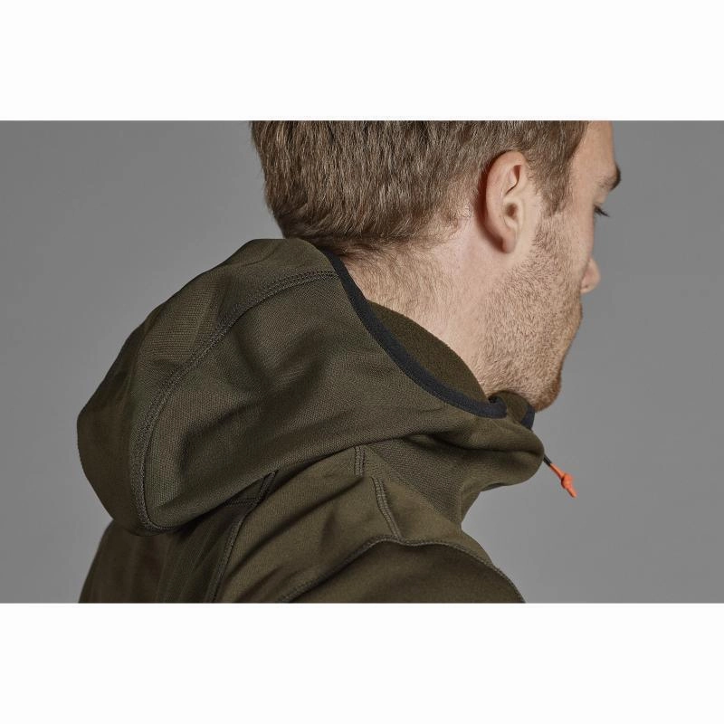 Seeland Power Mens Fleece Jacket - Pine Green Todays Trending Deals Mega Online Discount