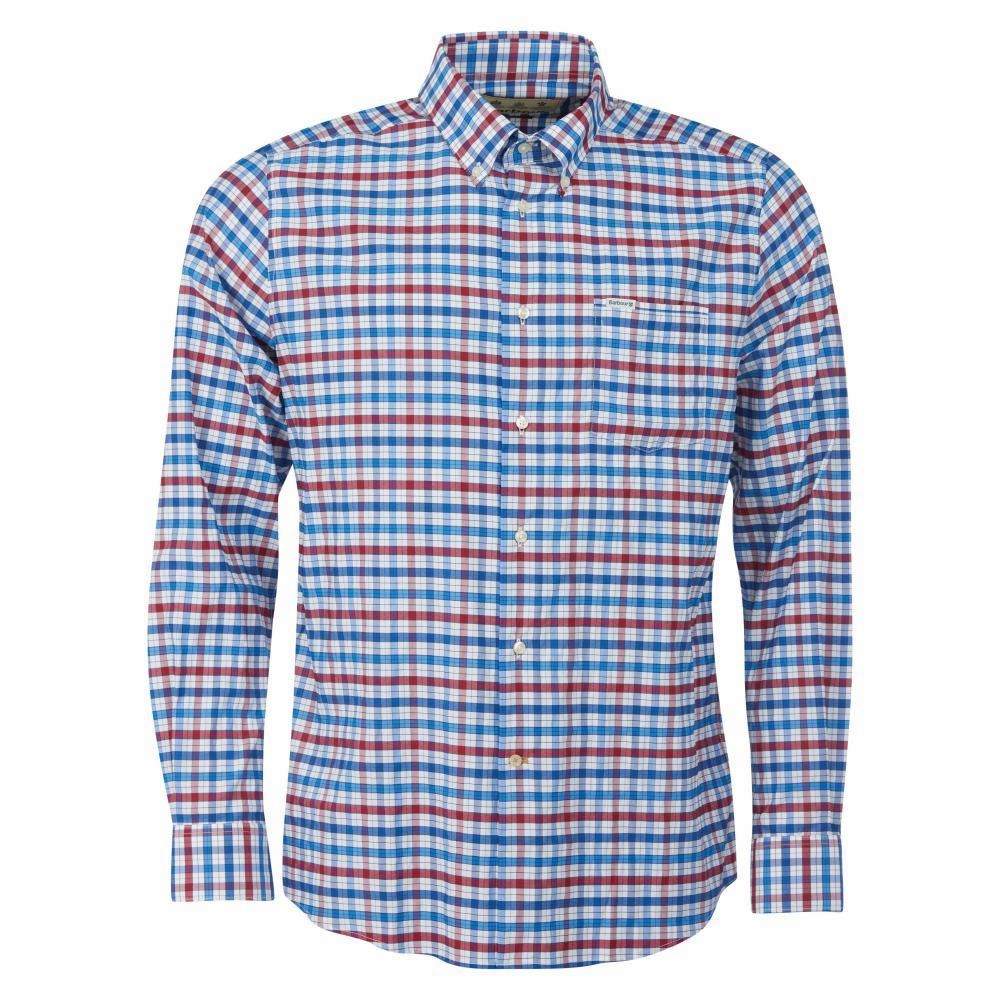 Today Only Hot Sale Barbour Hallhill Performance Mens Shirt - Red