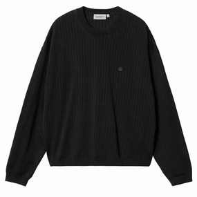 Carhartt Wip Womens Norlina Sweater Black Best Deal Online Grab It Now