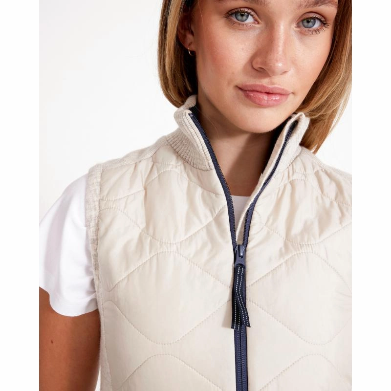 Best Seller Deal Limited Stock Deals Holebrook Mary Windproof Ladies Gilet - Sandshell