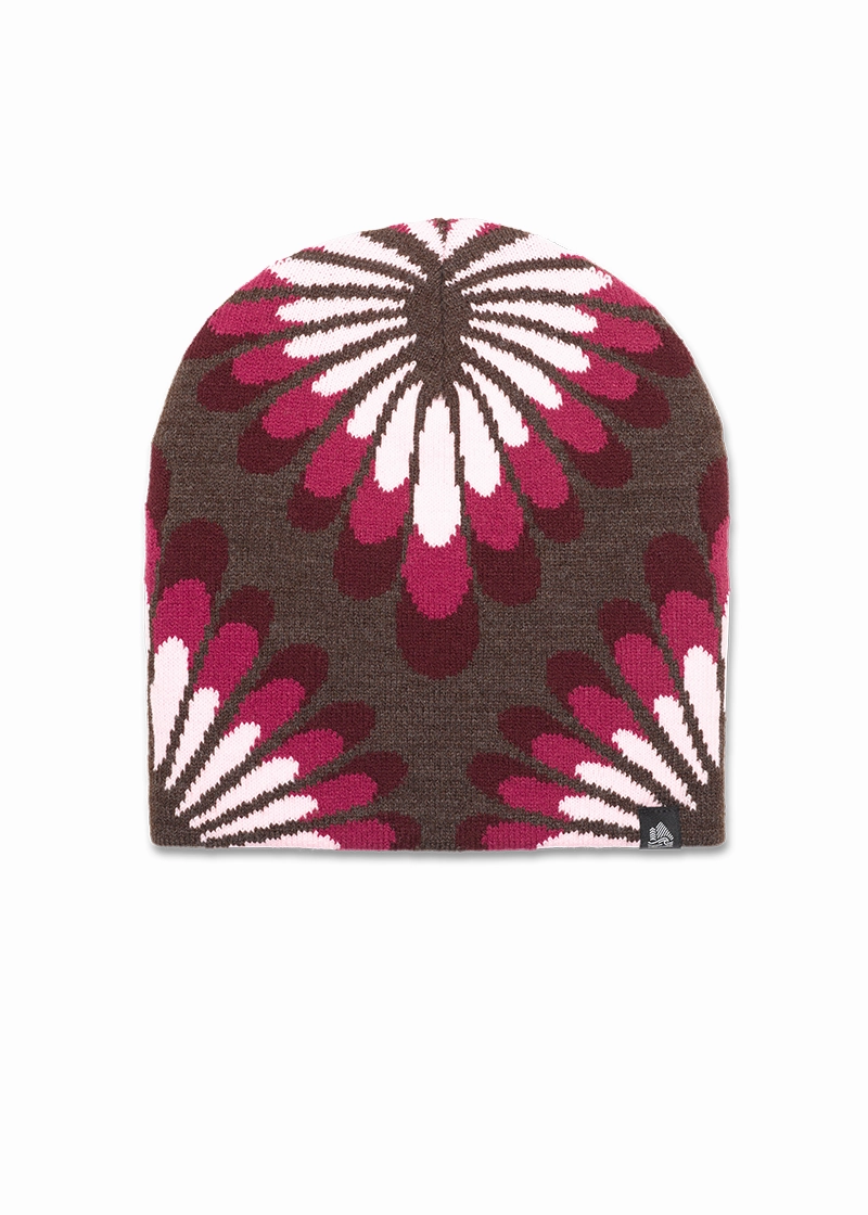 Macro Palm Heart Midi Beanie Grab Your Savings MustShop Sale