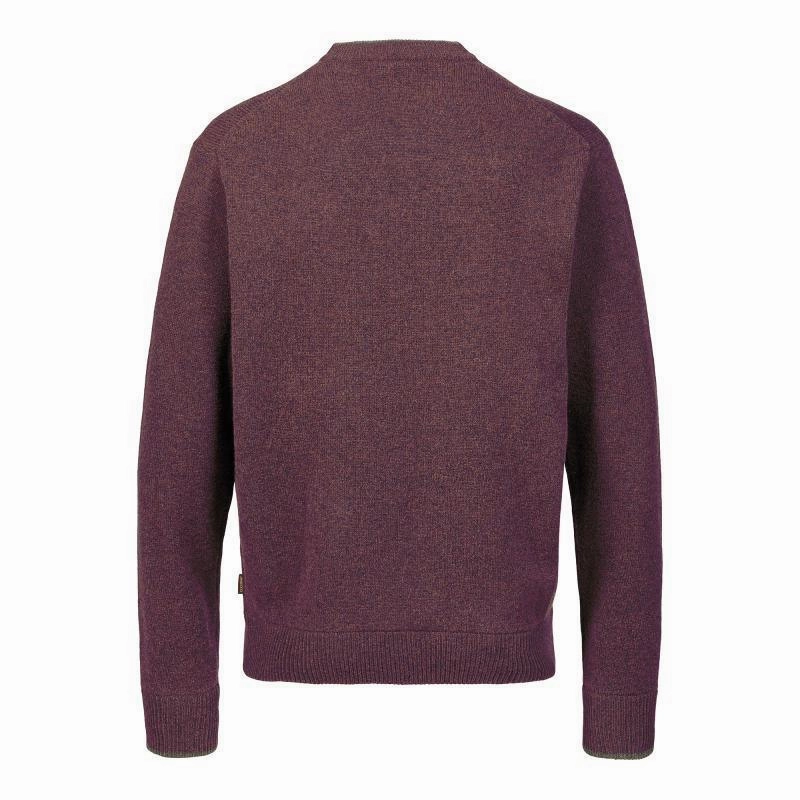 Musto Country V-Neck Mens Lambswool Jumper - Fig Limited Time Discount