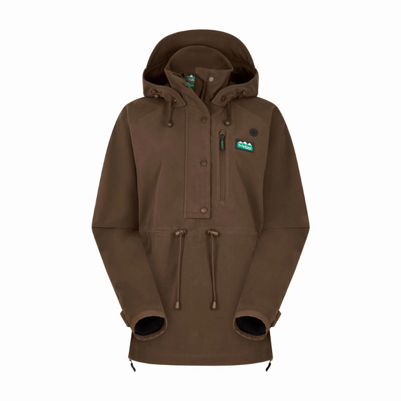 Big Savings Alert Ridgeline Monsoon Ii Ladies Waterproof Smock - Bark