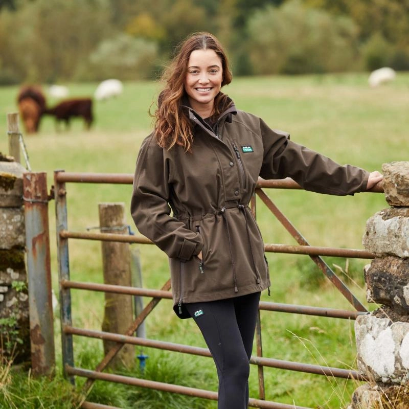 Todays Trending Deals Limited Edition Offer Ridgeline Monsoon Ii Ladies Waterproof Smock - Bark