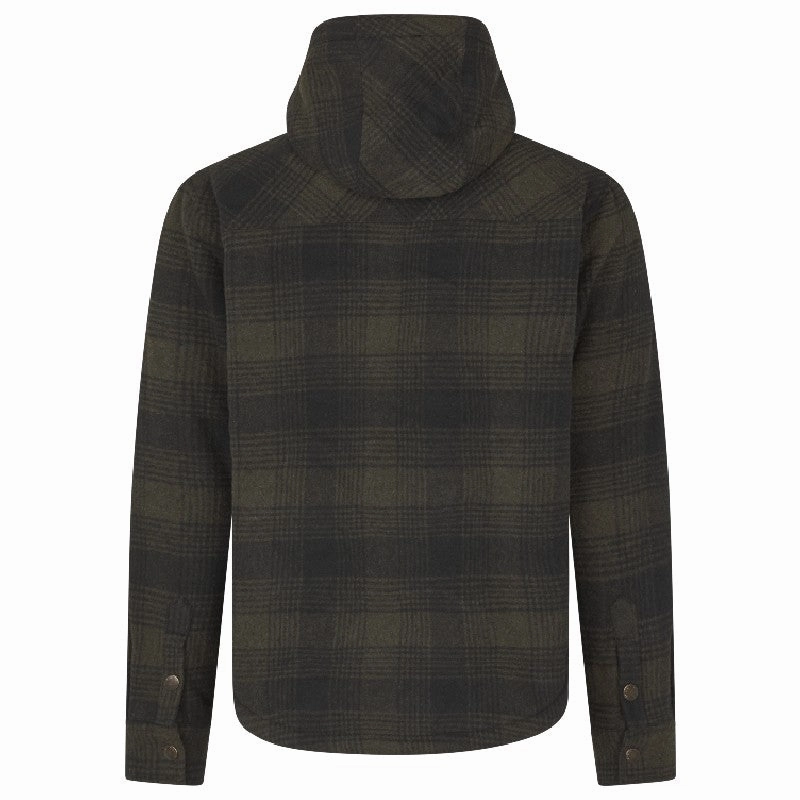 Exclusive Savings Event Seeland Canada Yukon Mens Flannel Jacket - Pine Green Check