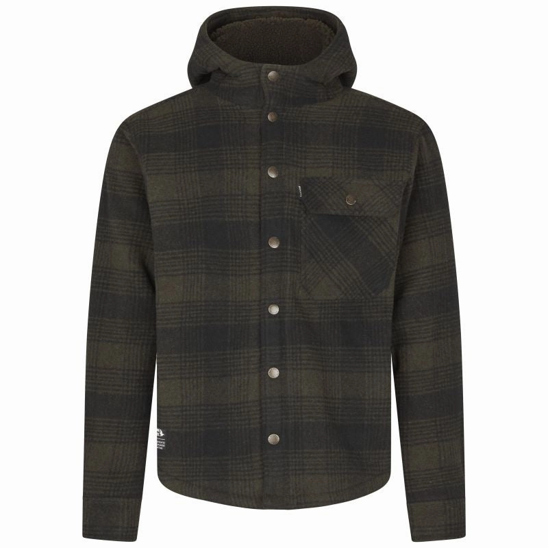 Exclusive Online Offer Seeland Canada Yukon Mens Flannel Jacket - Pine Green Check