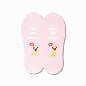 Women'S Pugs And Kisses No Show Socks Hot Sale Today