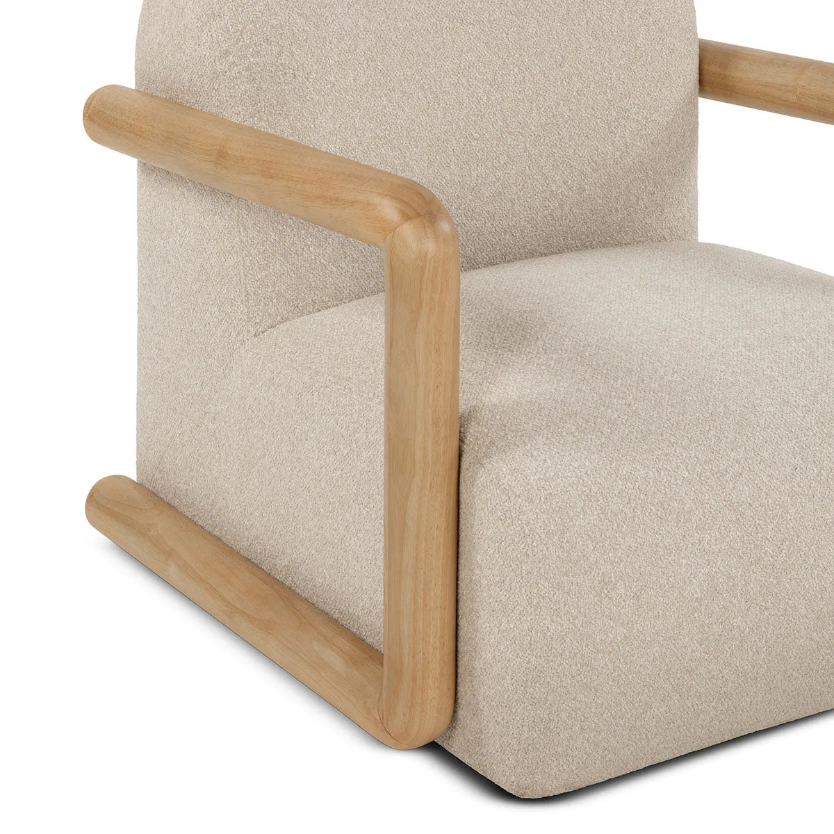 Hubert Boucle Armchair