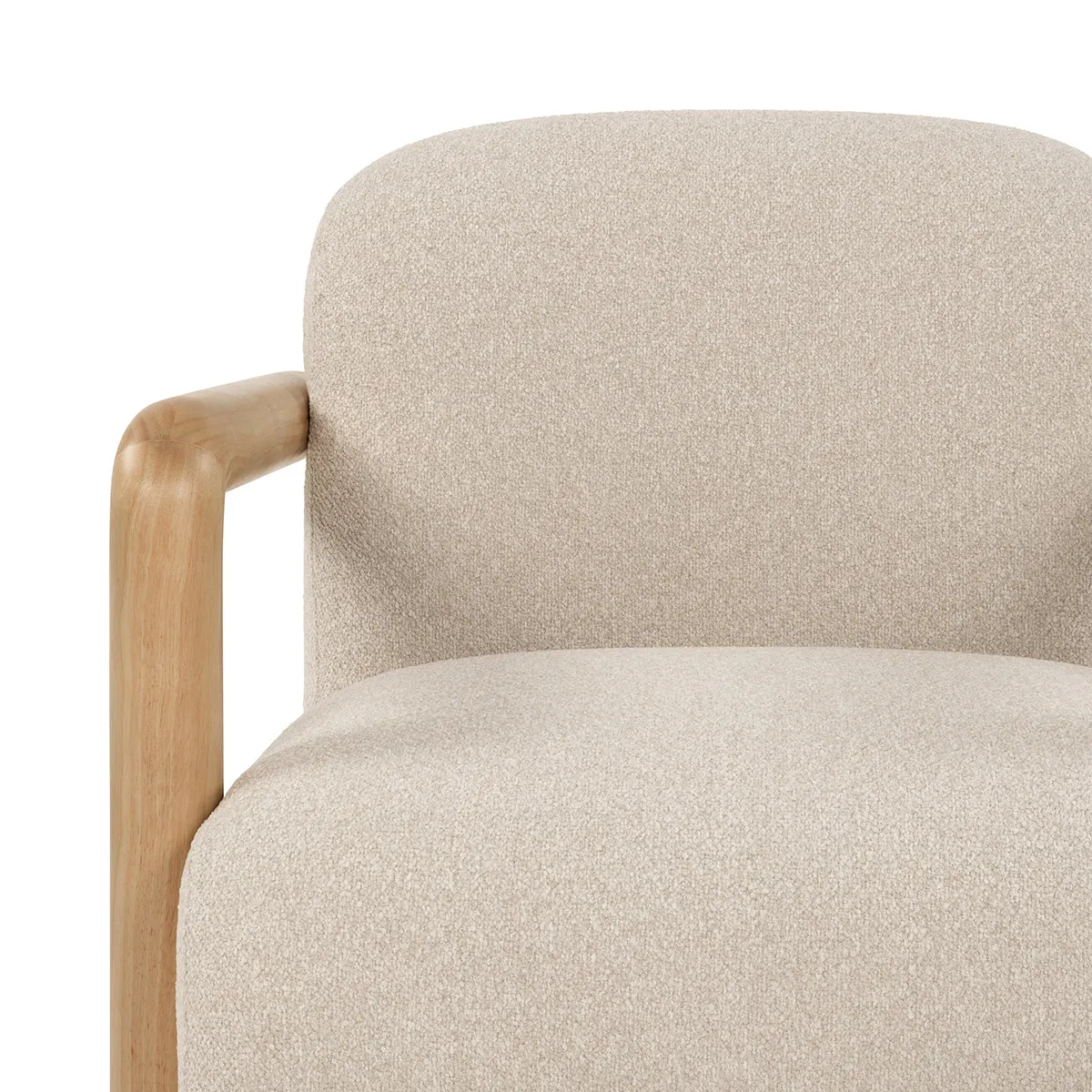 Hubert Boucle Armchair