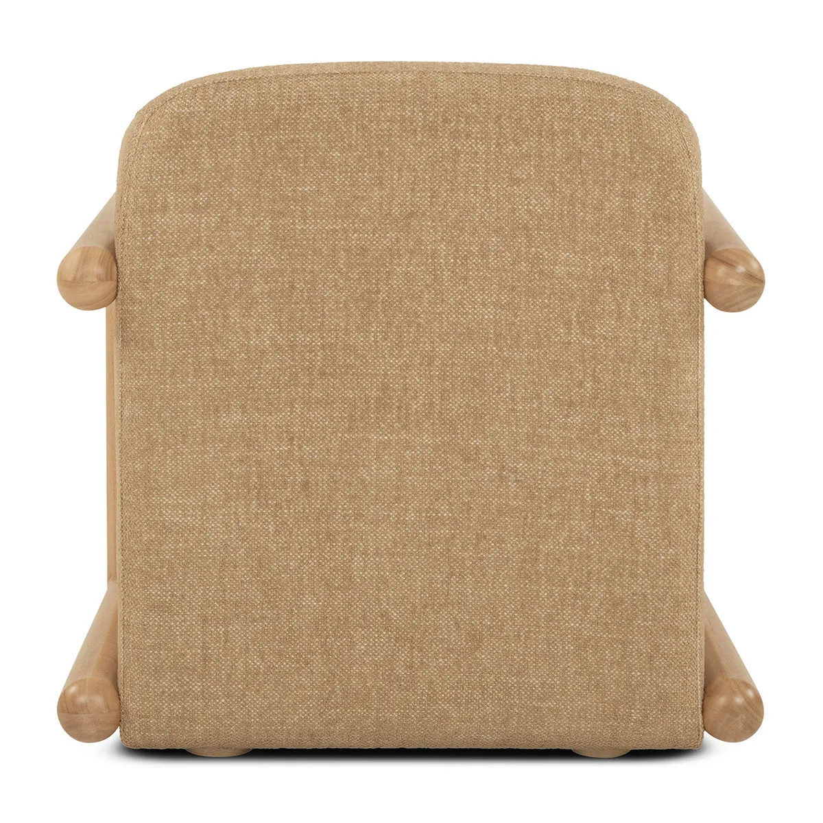 Hubert Textured Fabric Armchair