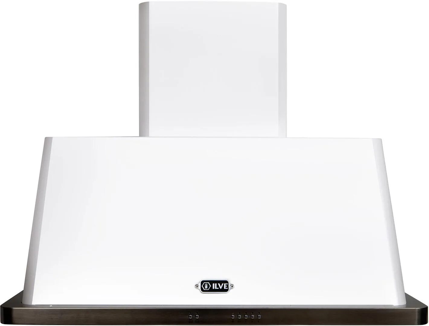 Ilve UAM100WH Majestic 40 Inch White Wall Mount Range Hood