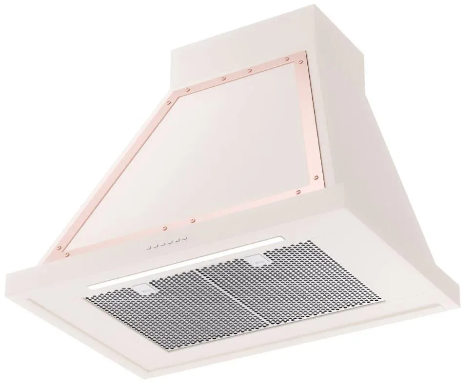 Ilve UANB30AWP Nostalgie 30 Inch Antique White Wall Mount Convertible Range Hood