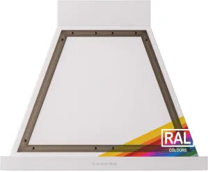 Ilve UANB30RAB Ilve Uanb30Rab Nostalgie 30" Hood In Ral Color With Bronze Trim