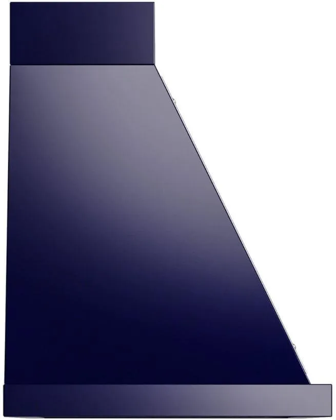 Ilve UANB36MBG Nostalgie 36 Inch Blue Wall Mount Range Hood