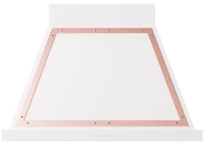Ilve UANB36WHP Nostalgie 36 Inch White Wall Mount Range Hood