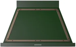 Ilve UANB40EGB Nostalgie 40 Inch Emerald Green Wall Mount Range Hood