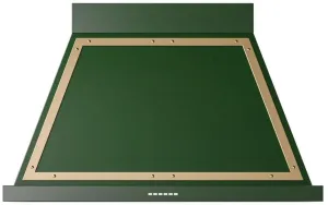 Ilve UANB40EGG Nostalgie 40 Inch Emerald Green Wall Mount Range Hood
