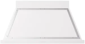 Ilve UANB48WHC Nostalgie 48 Inch White Wall Mount Range Hood