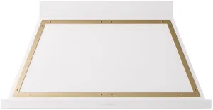 Ilve UANB48WHG Nostalgie 48 Inch White Wall Mount Range Hood